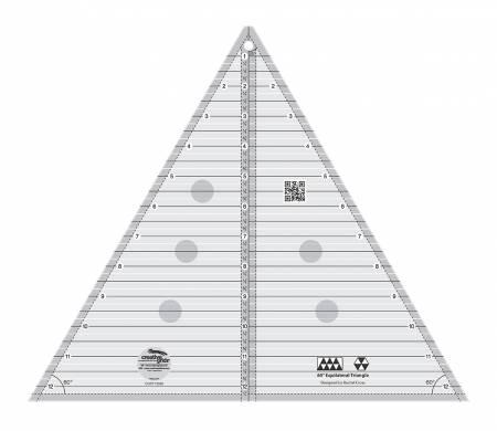 [CGRT12560] Creative Grids 60 degree Triangle 12-1/2in