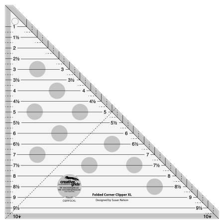 [CGRFCCXL] Creative Grids Folded Corner Clipper Tool XL