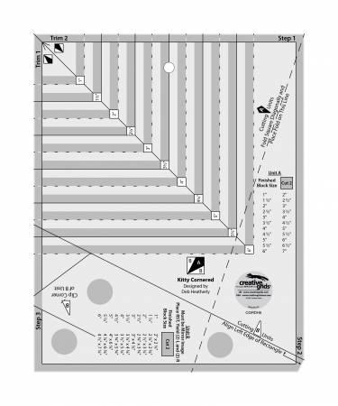 [CGRDH5] Creative Grids Kitty Cornered Ruler