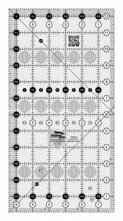 [CGR612] Creative Grids Quilt Ruler 6-1/2" x 12-1/2"