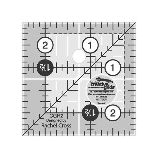 [CGR2] Creative Grids Ruler 2 1/2"