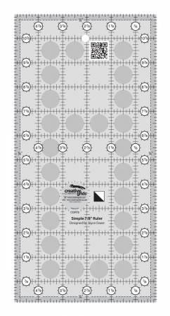 [CGR78] Creative Grids Simple 7/8 Triangle Maker Quilt Ruler