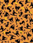 [143886] Creep It Real Cats and Moons CD1452 Orange