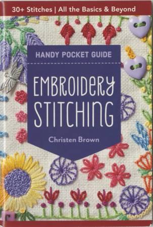 [734817204015] Embroidery Stitching Handy Pocket Guide