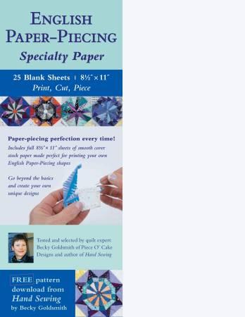 [20473] English Paper-Piecing Specialty Paper