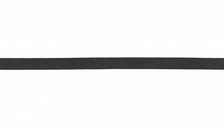 [3012-03015] Grosgrain Ribbon Black 3/8in x 20yds