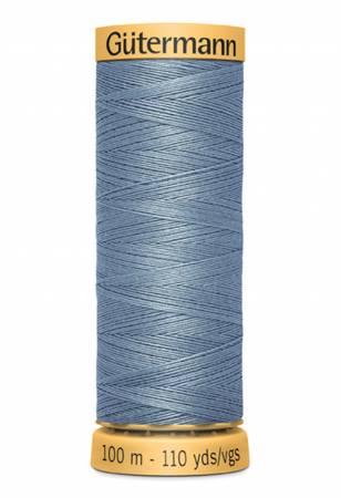 [103M-7430] Gutermann Cotton 50 100m Dark Grey Blue 7430
