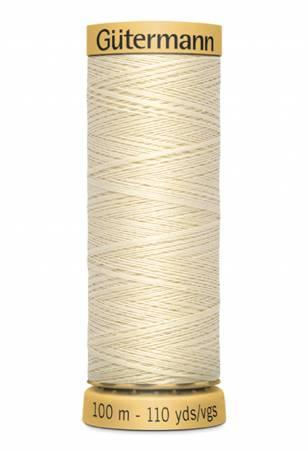 [744491-1240] Gutermann Cotton 50 100m Ecru 1240