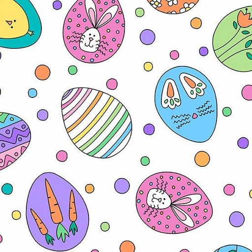 [263314] Hoppy Easter A 499 L Fancy Eggs