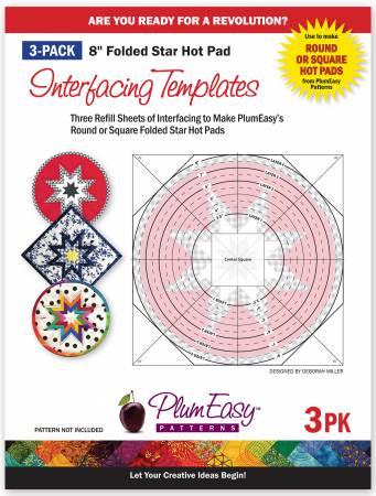 [PEP201] Hot Pad Interfacing Templates 3-pack