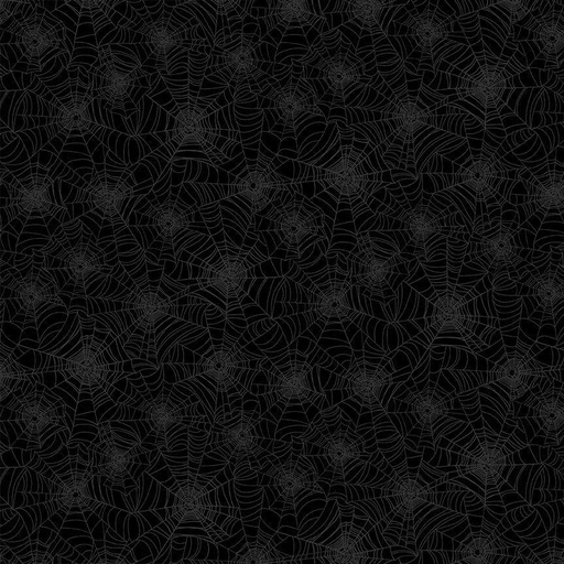 [436193] Hue C7786 Blk on Blk - Spider Web