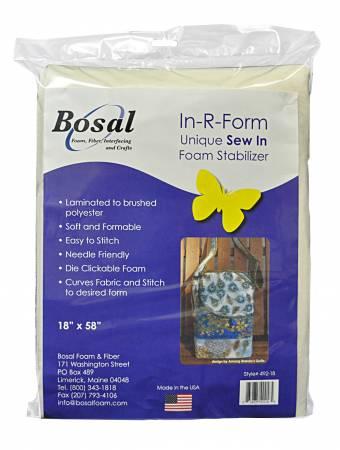 [492B-18] In-R-Form Sew in Foam Stabilizer 18in x 58in