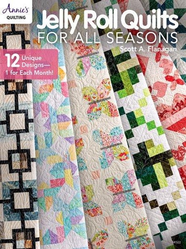 [1415221] Jelly Roll Quilts for All Seasons