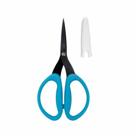 [KKBPSM] Karen Kay Buckley Perfect Scissors Medium Blue 6"