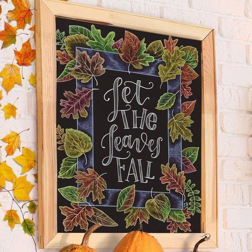 [90050USB] Let the Leaves Fall Tiling Scene by Shannon Roberts