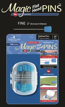 [219928] Magic Pins Flat Head Fine 50pc