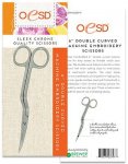 [644216520107] OESD 6 inch Double Curved Embroidery Scissors