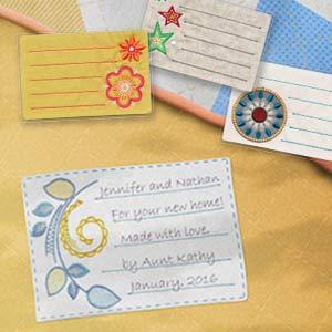 [12621CD] OESD Memorable Quilt Labels