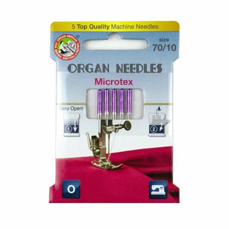 [3000119] Organ Needles Microtex Size 70/10 Eco Pack