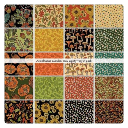 [794659] Pumpkin and Spice PMP 10" squares