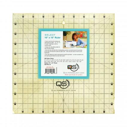 [QS-RUL10X10] Quilters Select Ruler 10" x 10"