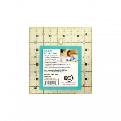[QS-RUL45] Quilters Select Ruler 4.5" x 4.5"