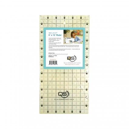 [QS-RUL6x12] Quilters Select Ruler 6" x 12"