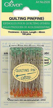 [CLQ2509] Quilting Pins Fine 100ct