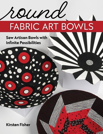 [608054] Round Fabric Art Bowls