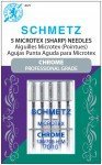 [4029] Schmetz Chrome Needles 70/10 Microtex