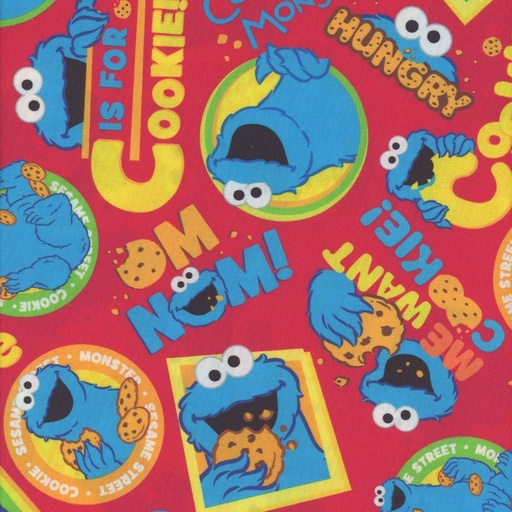 [655809] Sesame Street Cookie Monster 27536 R