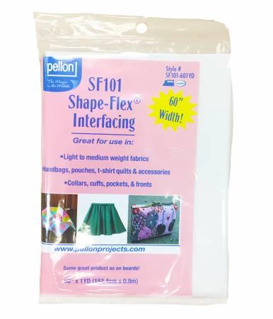 [SF101-601YD] SF101 ShapeFlex Interfacing 60in x 1yd White