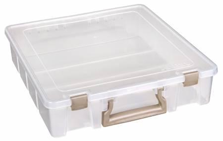 [6955AB] Single Compartment Super Satchel Box Clear