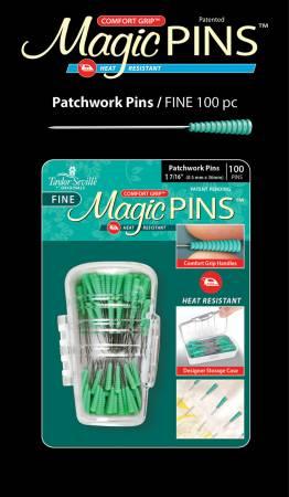 [217238] Tailor Mate Magic Pins Fine Patchwork 100pc